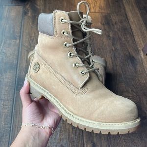 Timberland 6” Metallic Collar Waterproof Boots